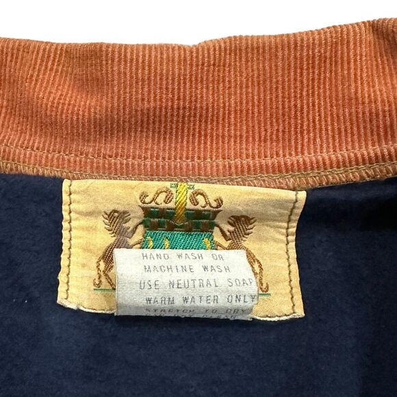 IDEAL Vintage 1983 Canvas Hunting Jacket Size XL Blaze Orange Tan USA Made READ - Picture 4 of 9